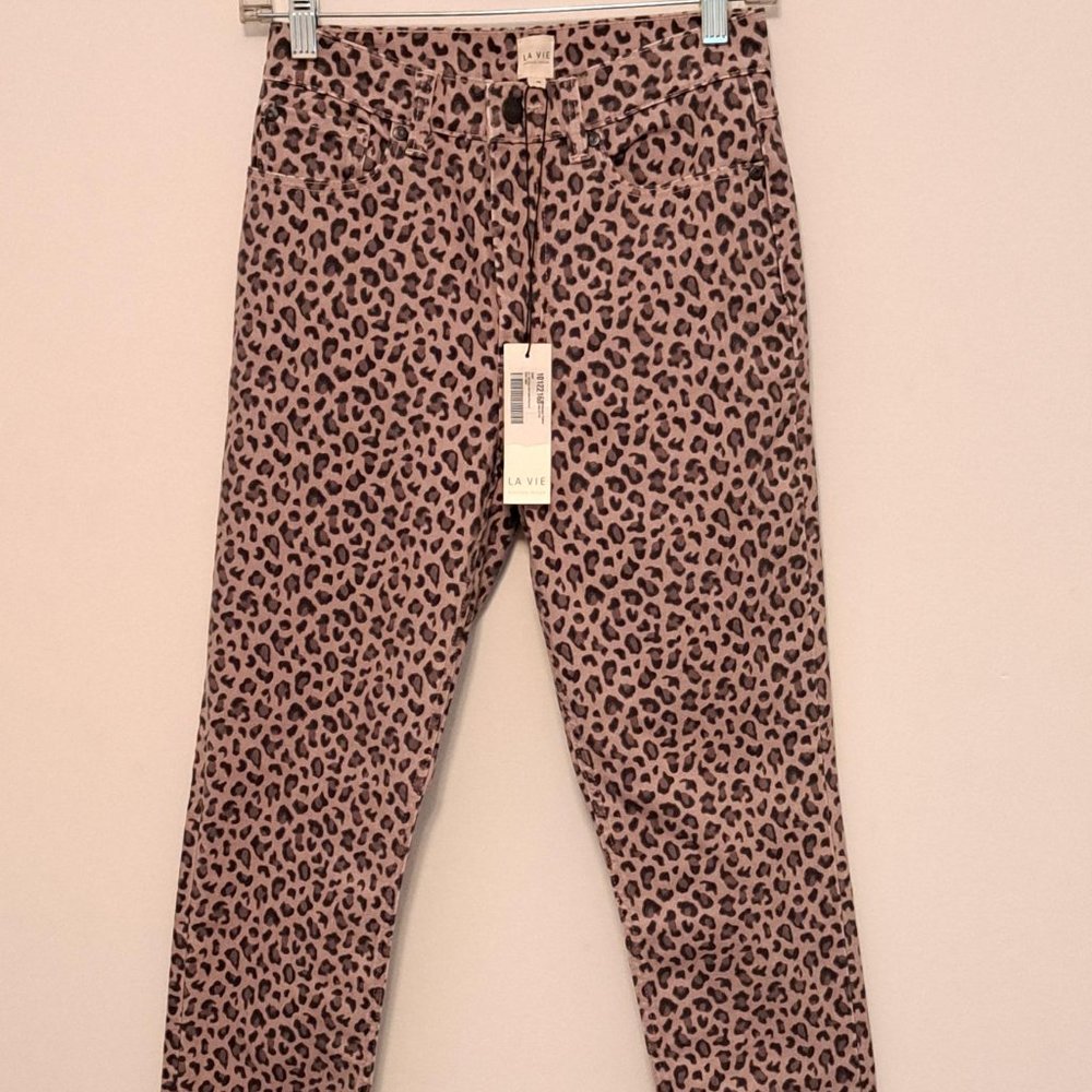 La Vie Rebecca Taylor Ocelot Size 25 NWT - Picture 3 of 11